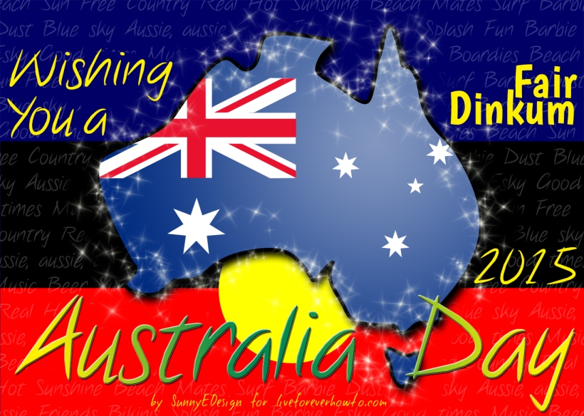 Have a fair dinkum Australia day