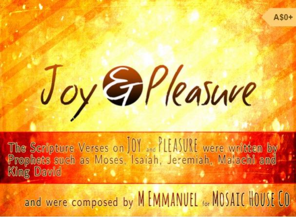 JOY AND PLEASURE COVER