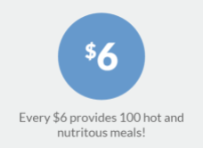 6 bucks only for 100 meals