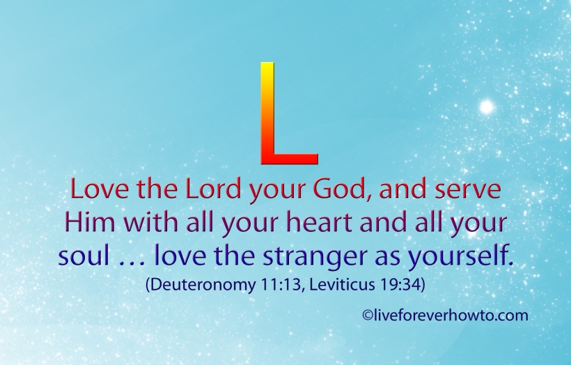 Love the LORD Deuteronomy 11