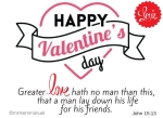 Happy Valentines Day John 15:13